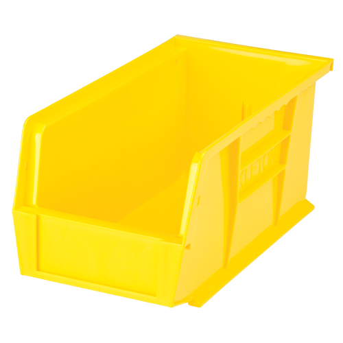 Stack & Hang Bin, Colour, Yellow, Capacity, 30 lbs., Outside Width, 5-1/2", Outside Depth, 10-7/8", Industry Standard, 30230, Reference Number, 30230