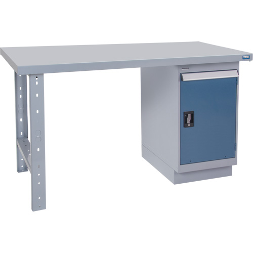 Workbench, Capacity, 2500 lbs., Configuration, Doors, Height, 34", Width, 72", Manufacturer's Warranty, 1 Year Limited