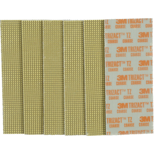 Trizact™ Diamond TZ Abrasive Strip, Type, Polish/Grinding, Size, 3.75" X 9", Colour, Gold, Size, 3.75" x 9", Machine Speed, 0 - 4000 RPM
