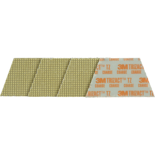 Trizact™ Diamond TZ Abrasive Pad, Type, Polish/Grinding, Colour, Gold, Machine Speed, 0 - 4000 RPM, Colour, Yellow-Gold