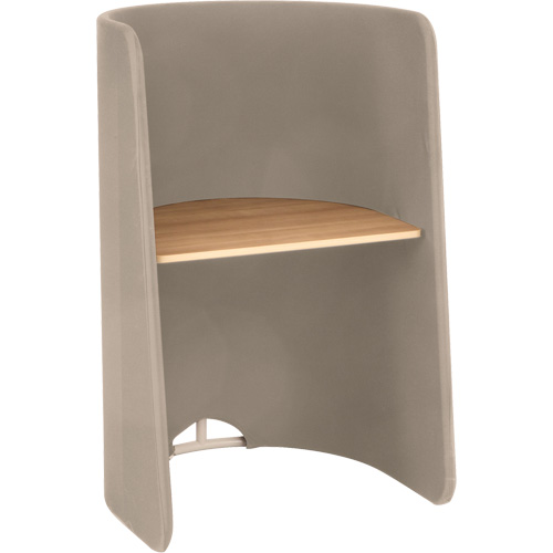 Roam™ Touchdown Workstation, Overall Height, 51-1/2", Overall Width, 33", Overall Depth, 30", Colour, Tan