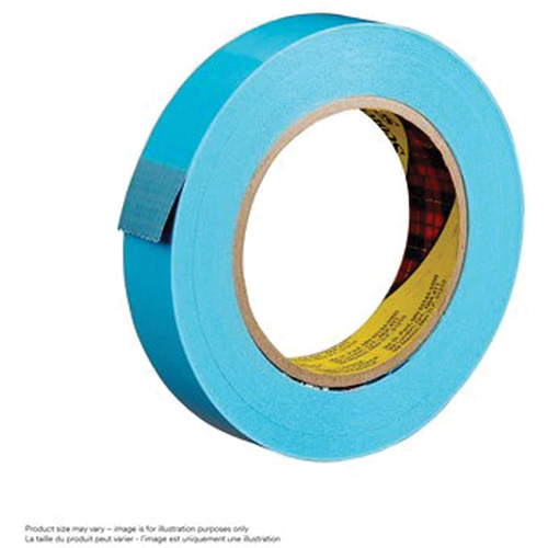 Scotch® Strapping Tape, Roll, 12 mm (1/2"), Length, 55 m (180'), Thickness, 4.6 mils, Tensile Strength, 160 lbs.