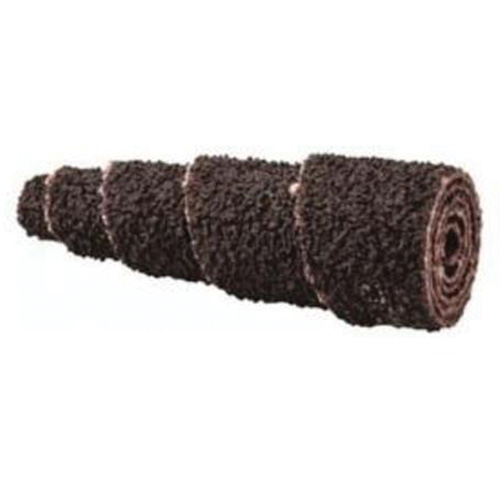ALO Spiral Cartridge Rolls, Pack of 100, 50, Diameter, 1/2", Abrasive Material, Aluminum Oxide, Length, 1-1/2", Arbor Hole Size, Resin, Taper Type, Full