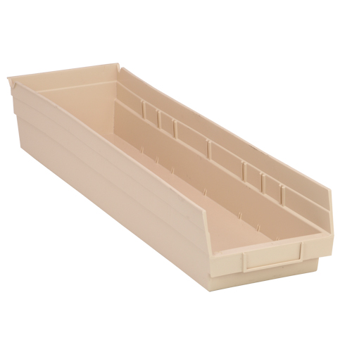 Each, Ivory, Capacity, 60 lbs., Outside Width, 6-5/8", Outside Depth, 23-5/8", Outside Height, 30164