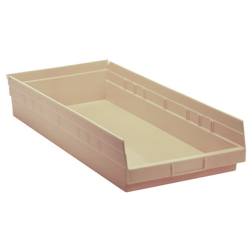 Each, Ivory, Capacity, 60 lbs., Outside Width, 11-1/8", Outside Depth, 23-5/8", Outside Height, 30174