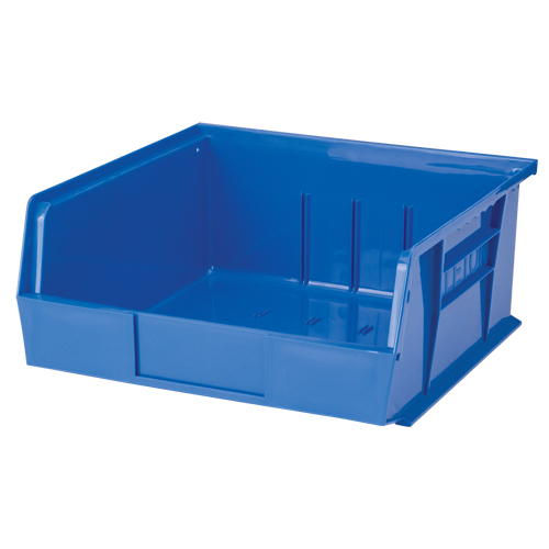 Stack & Hang Bin, Colour, Blue, Capacity, 50 lbs., Outside Width, 11", Outside Depth, 10-7/8", Reference Number, 30235, Manufacturer's Warranty, 1 Year Limited