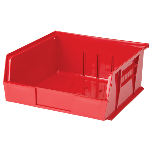 Stack & Hang Bin, Colour, Red, Capacity, 50 lbs., Outside Width, 11", Outside Depth, 10-7/8", Reference Number, 30235, Manufacturer's Warranty, 1 Year Limited