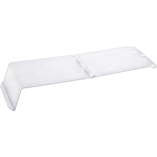 Clear Cover for Stack & Hang Bin, Each, Clear, For Bin Dimensions, 17-7/8" W x 5-1/2" D x 5" H