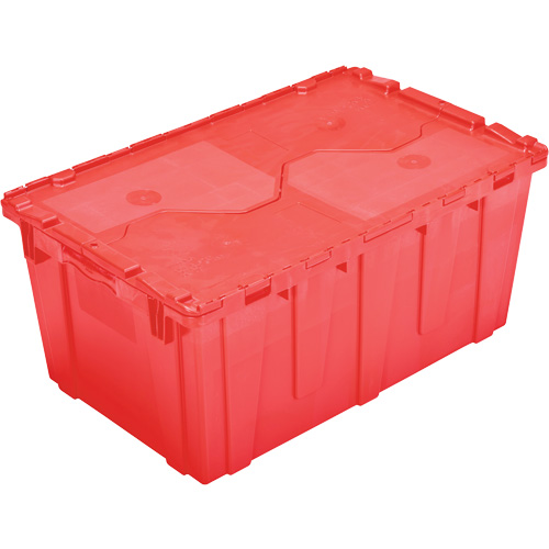 FP243C FliPak Nestable Tote, Colour, Red, Height, 12.1", Width, 26.9", Depth, 16.9"