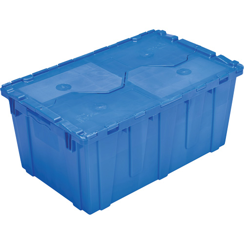 FP243C FliPak Nestable Tote, Colour, Blue, Height, 12.1", Width, 26.9", Depth, 16.9", Colour Name, Dark Blue