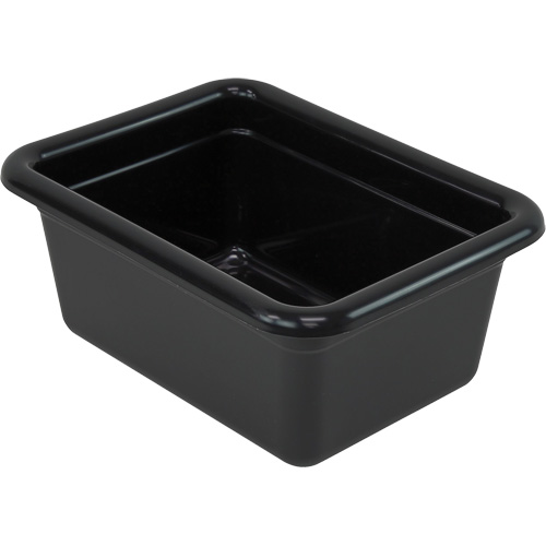 All-Purpose Storage Tub, Each, 5-1/8", Depth, 9-1/16", Length, 12-1/16", Material, Plastic, Colour