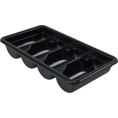 All-Purpose Storage Tub, Each, 3-3/4", Depth, 11-3/8", Length, 20-7/16", Material, Plastic, Colour