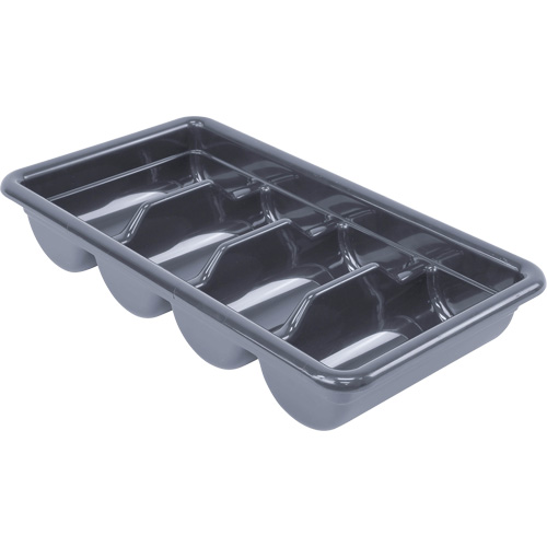 All-Purpose Storage Tub, Each, 3-3/4", Depth, 11-3/8", Length, 20-7/16", Material, Plastic, Colour