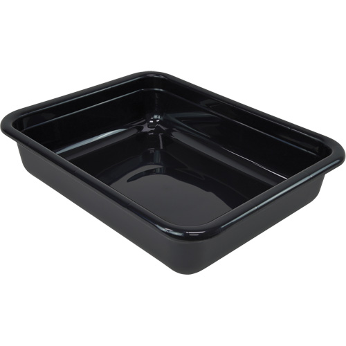 All-Purpose Flat-Bottom Storage Tub, Each, 5", Depth, 15", Length, 20", Material, Plastic, Colour