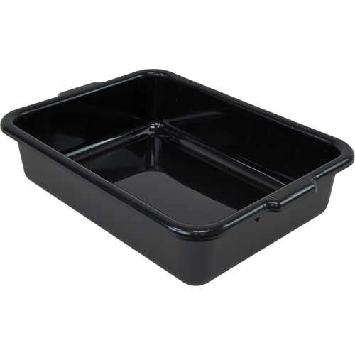 All-Purpose Flat-Bottom Storage Tub, Each, 5", Depth, 15", Length, 21", Material, Plastic, Colour