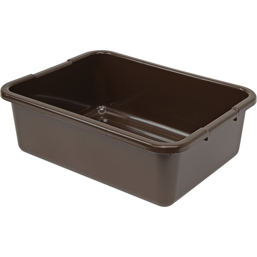 All-Purpose Ribbed-Bottom Storage Tub, Each, 7", Depth, 15", Length, 21", Material, Plastic, Colour