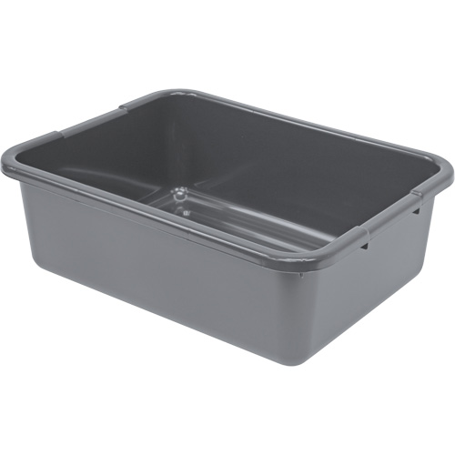 All-Purpose Ribbed-Bottom Storage Tub, Each, 7", Depth, 15", Length, 21", Material, Plastic, Colour