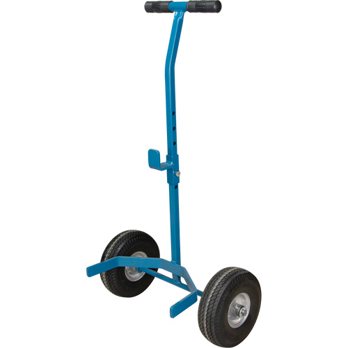 Cylinder Cart, Each, Steel, Overall Width, 24-1/2", Overall Height, 43-1/2", Overall Depth, 14-1/4", Capacity, 21" - 31", Max. Cylinder Diameter, 15-1/2", Handle Height
