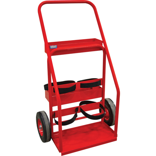 Hot Works Fire Prevention Cart, Each, Steel, Overall Width, 26-3/8", Overall Height, 43", Overall Depth, 15-7/8", Capacity, 43", Handle Style, Continuous, Top Shelf Dimensions