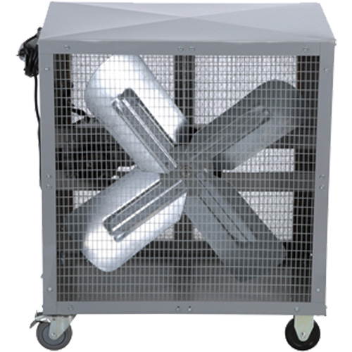 Direct Drive Heavy-Duty Mobile Filtered Fan, Type, Industrial, No. of Speeds, 2, Fan Dia., 42", CFM High, 5702