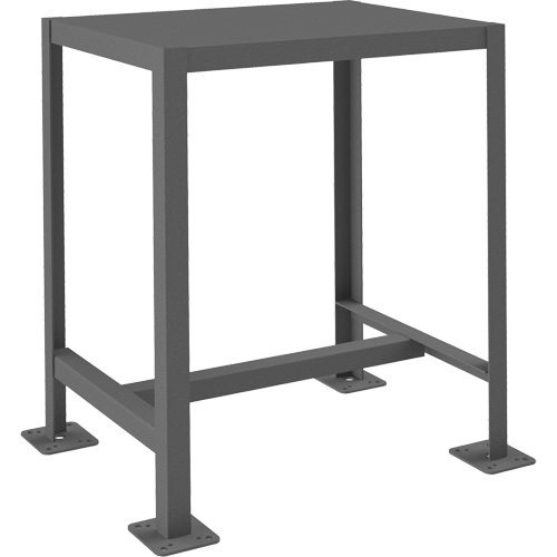 MT Workbench, Each, 27-1/4", Depth, 20-3/4", Height, 30-3/16", Work Surface, Steel, Capacity, 1, Gauge, 14, Shelf Dimensions