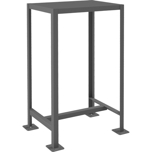 MT Workbench, Each, 27-1/4", Depth, 20-3/4", Height, 42-3/16", Work Surface, Steel, Capacity, 1, Gauge, 14, Shelf Dimensions