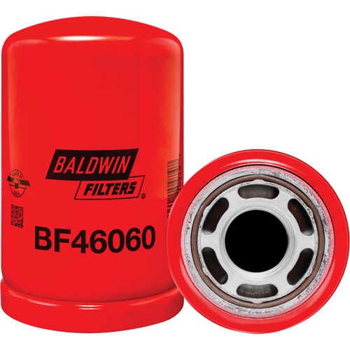 BF46060 Spin-on Fuel Filter, Thread Size, 1-3/4 - 12 UN-2B, Outside Diameter, 4-23/32" (119,9 mm)