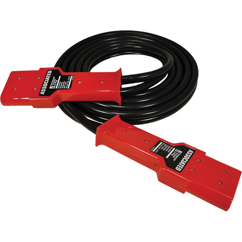 Heavy-Duty Dual Plug-In Cable, Wire Gauge, 1 AWG, Cable Length, 12'