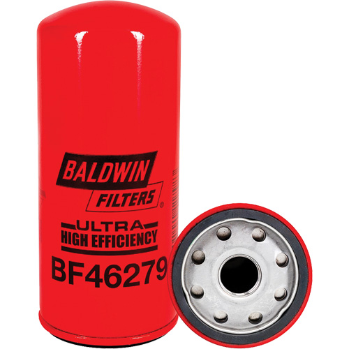 BF46279 Spin-on Fuel Filter, Outside Diameter, 3-1/32", Length, 7-1/8"