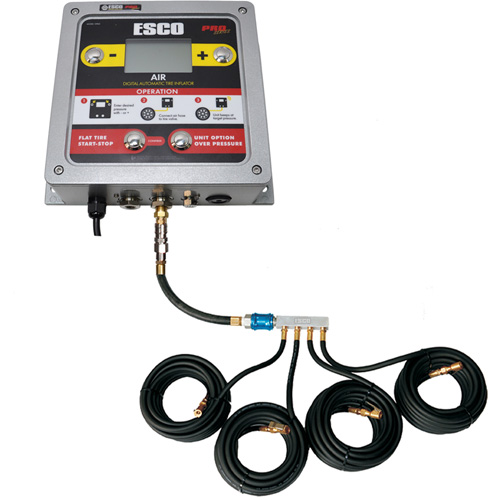 0-145 psi, 0.5-10 bar, 0-1000 kPa, Inlet Size, 1/4", Hose Length