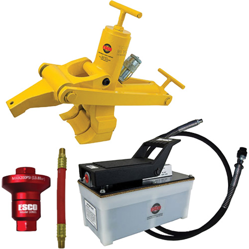 “Combi” Bead Breaker Kit with 2.5 Quart Hydraulic Air Pump, Manufacturer's Warranty, 3 Year Warranty (Must Register Product to Qualify), Rim Applications, 1-Piece Rim, 2-Piece Rim & 3-Piece Rim