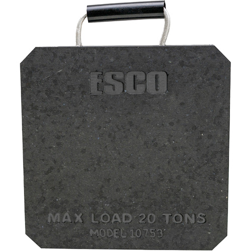 20-Ton Capacity Jack Support Plate, Description, Dimensions, 12" x 12" x 1", Weight, 5 lbs.