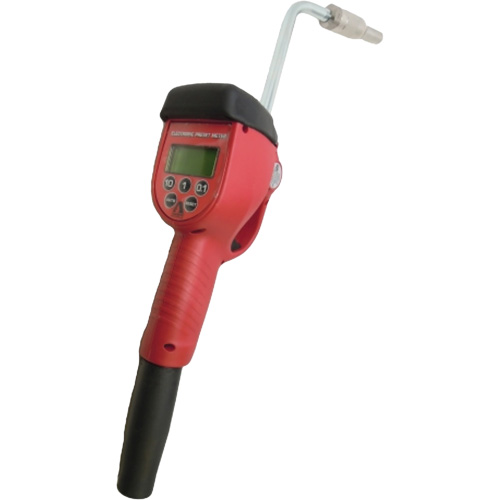 Electronic Preset Meter with Rigid Extension, Capability, Oil, Gear oil, Transmission fluid, and Antifreeze( antifreeze concentrate only, not compatible with water/antifreeze mixture), Measures, Pint, Quart, Gallon, Liter