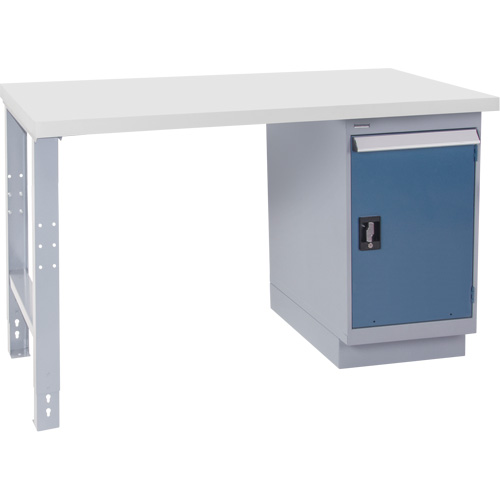 Industrial Duty Workbench, Capacity, 1000 lbs., Configuration, Doors, Height, 34", Width