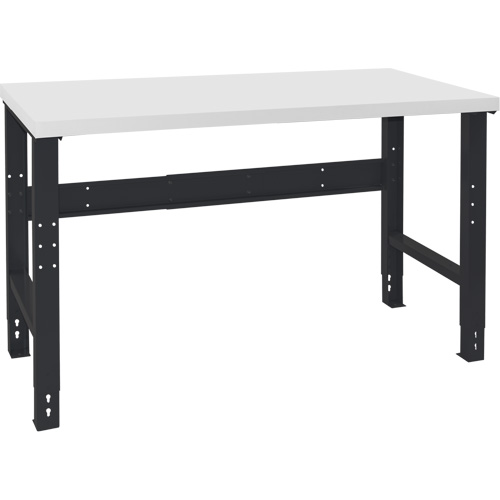 Industrial Duty Workbench, Each, 1000 lbs., Configuration, Top & Legs Only, Height, 34", Width, 60", Depth, 1-3/4", Manufacturer's Warranty, 1 Year Limited, Frame Colour