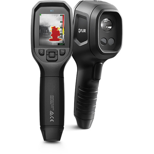 Situational Awareness Thermal Camera, Each, 2.4", Display Type, Built-in, Resolution, 320 x 240 pixels, Thermal Sensitivity, 100 mK, Temperature Range, IP67, IR Resolution, 160 x 120 pixels, Field of View