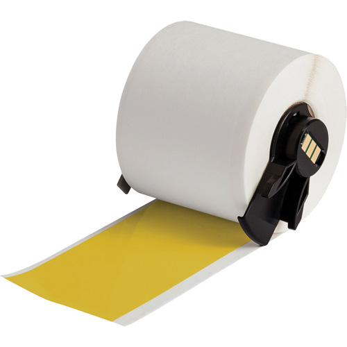 All-Weather Permanent Adhesive Label Tape, Material, Vinyl, Colour, Yellow, Label Width