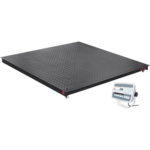 5000 lbs., Graduations, 1 lbs., Platform Dimensions, 48" W x 48" L, Legal/Not Legal for Trade, Legal for Trade, Metric Tons;  Kilogram;  Pound, Working Environment, -10°C – 40°C, 85%RH, non-condensing (14°F – 104°F, 85%RH, non-condensing)