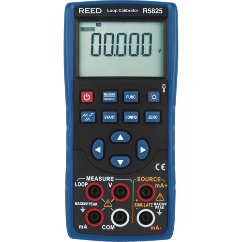 Each, Digital, Loop Calibrator; Test Leads; Alligator Clips; Batteries, Display Type, 6-Digit LCD, Battery Type