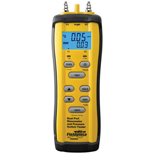 Digital, ANC1 - Four Pocket Carrying Case; ASP2s - Static Pressure Probes; RMA316 - Pressure Tubes; Quick Connect Leads; Hoses & Y-Splitter; Hoses with Brass Screw Fittings, Manufacturer's Warranty, 1-Year, Operating Environment