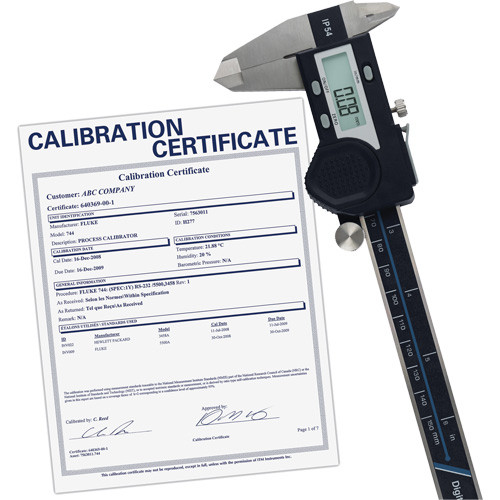 Each, 0.0005" (0.01 mm), Measuring Range, 0" - 6" (0 mm - 150 mm), Accuracy ±, 0.0010" (0.02 mm)/0.0011" (0.03 mm), 6" Digital Caliper; CR2032 Battery; Carrying Case; Traceable Calibration Certificate with full Data and Uncertainties, Accuracy, 0 to 1.967" (0 to 50 mm): ±0.0010" (0.02 mm) & 1.967 to 6" (50 to 150 mm): ±0.0011" (0.03 mm), Repeatability