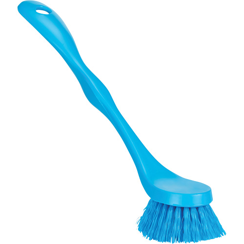 ColorCore Dish Brush, Medium Bristles, 7-1/4" Long, Blue Each
