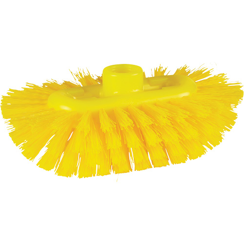 ColorCore Tank Brush, Type, Vessel, Colour, Yellow, Overall Length, 8", Bristle Strength