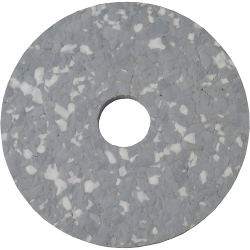 Carpet Bonnet Pad, Case of 5, Cleaning, Size, 14.5", Colour, Grey, Round, Machine Speed, 150 - 400 RPM, Material