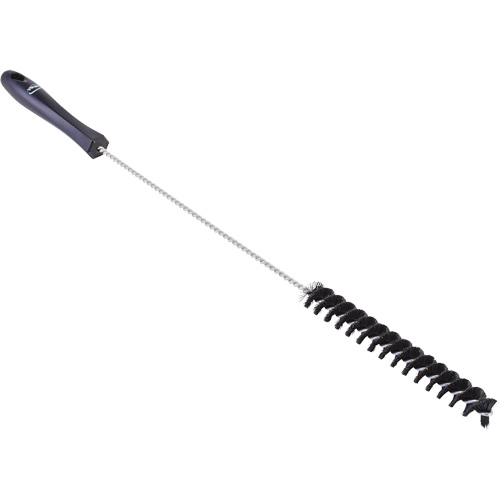 Brush, Type, Tube, Colour, Black, Overall Length, 20", Bristle Strength, Medium, Diameter, 0.9"