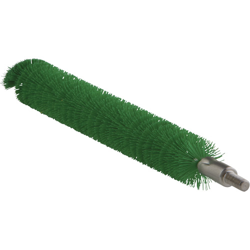 0.8" Brush for Flex Rod, Each, Tube, Colour, Green, Overall Length, 8", Bristle Strength, Medium, 0.8", Shaft Material, Stainless Steel, Bristle Material