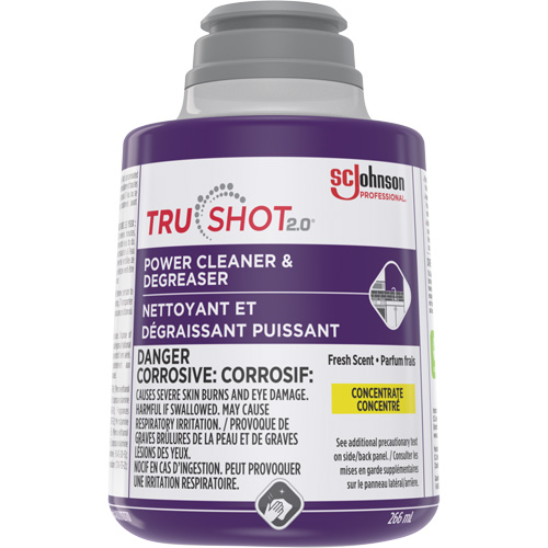 TruShot 2.0™ Power Cleaner & Degreaser, Container Type, Trigger Bottle, Container Size, 266 ml, Colour, Clear, pH, 14
