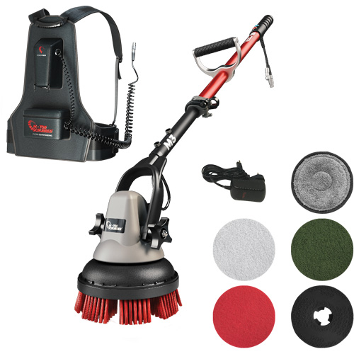 M3 Medium Handle Industrial Cleaning Machine, Type, Cleaner, RPM, 10000, Runtime, Up to 3.5 Hours, Charge Time, Up to 4 Hours
