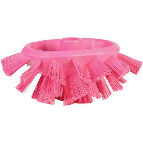 UST Tank Brush, Type, Vessel, Colour, Pink, Overall Length, 7-1/2", Bristle Strength, Stiff, Visible Bristle Length, 1.5", Material, Polypropylene/Polyester