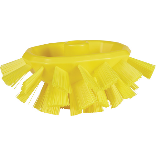 UST Tank Brush, Type, Vessel, Colour, Yellow, Overall Length, 7-1/2", Bristle Strength, Stiff, Visible Bristle Length, 1.5", Material, Polypropylene/Polyester